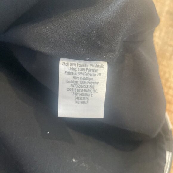 Gymboree Dress Girls 4 Black Gold Sparkle star Dress Christmas Wedding Lined - Picture 9 of 12